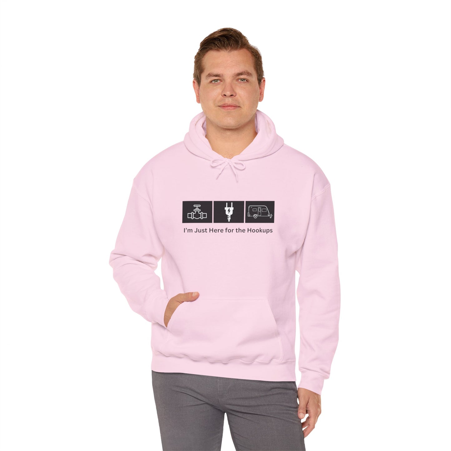 I'm Just Here for the Hookups Hoodie