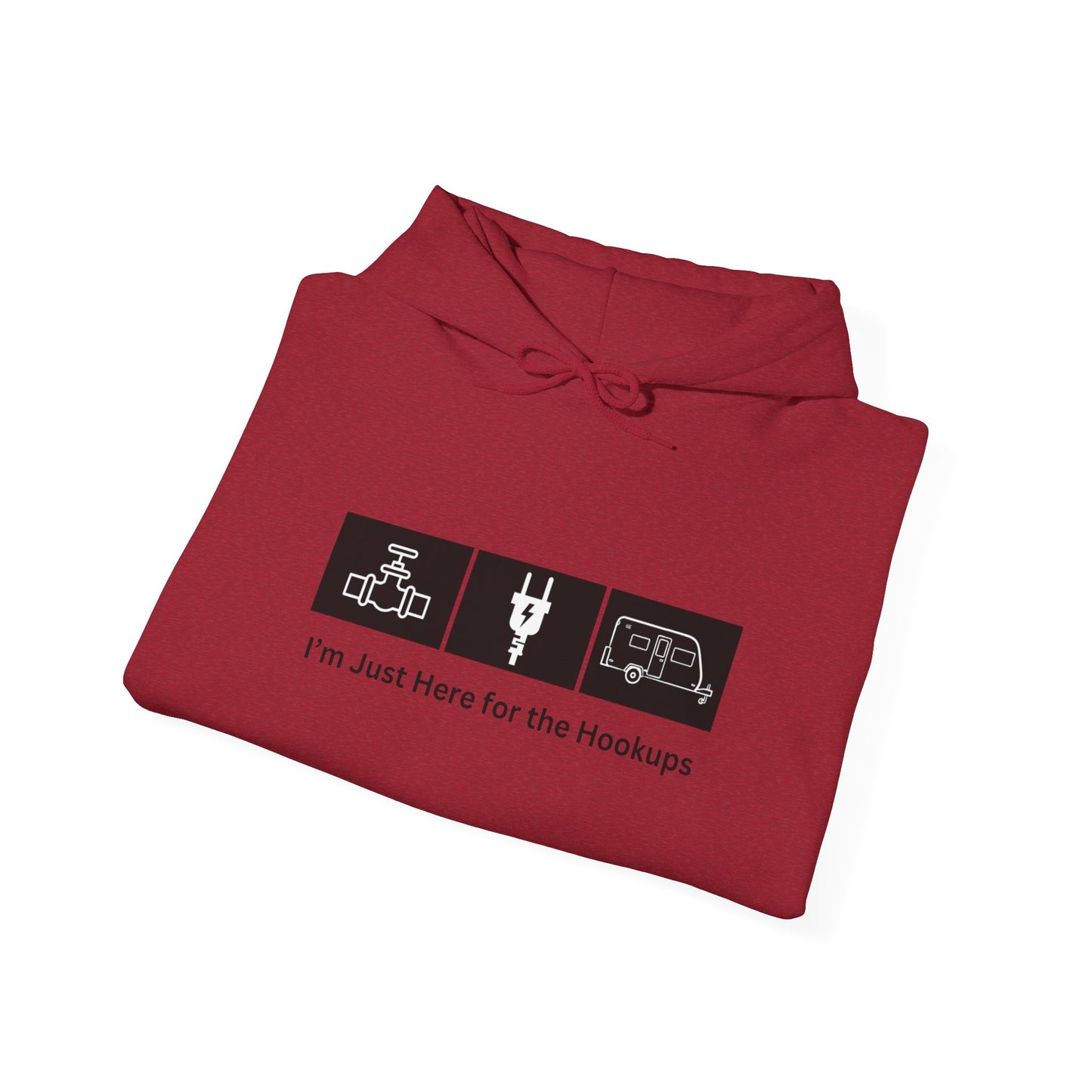 I'm Just Here for the Hookups Hoodie