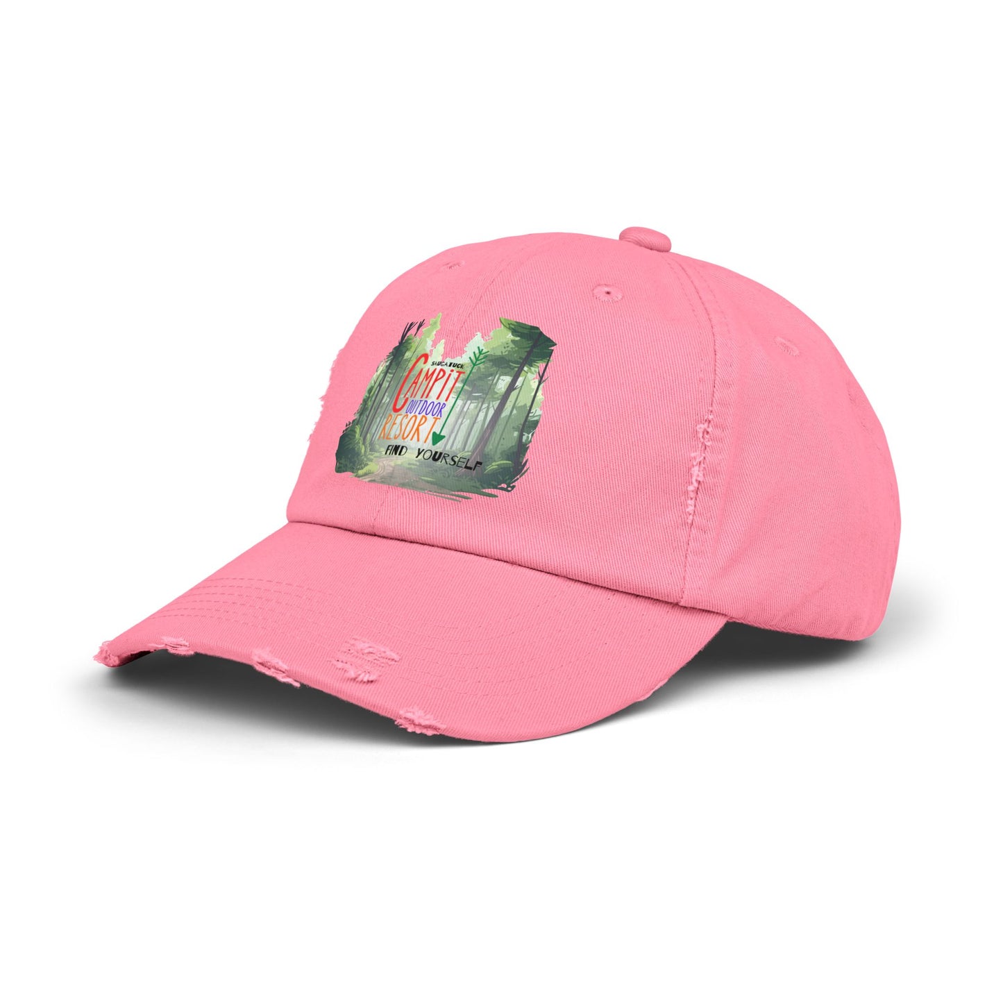 Campit Modern Logo Distressed Cap
