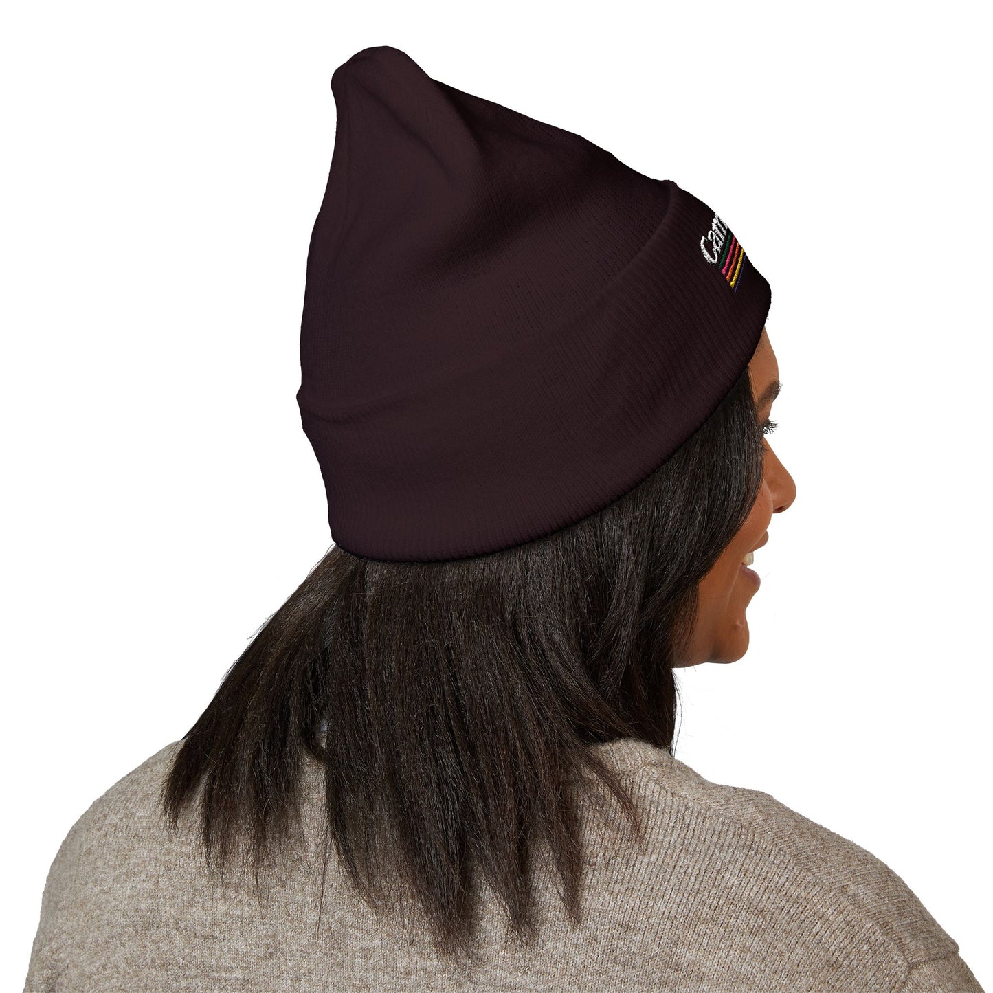 Classic Beanie with Vintage Logo