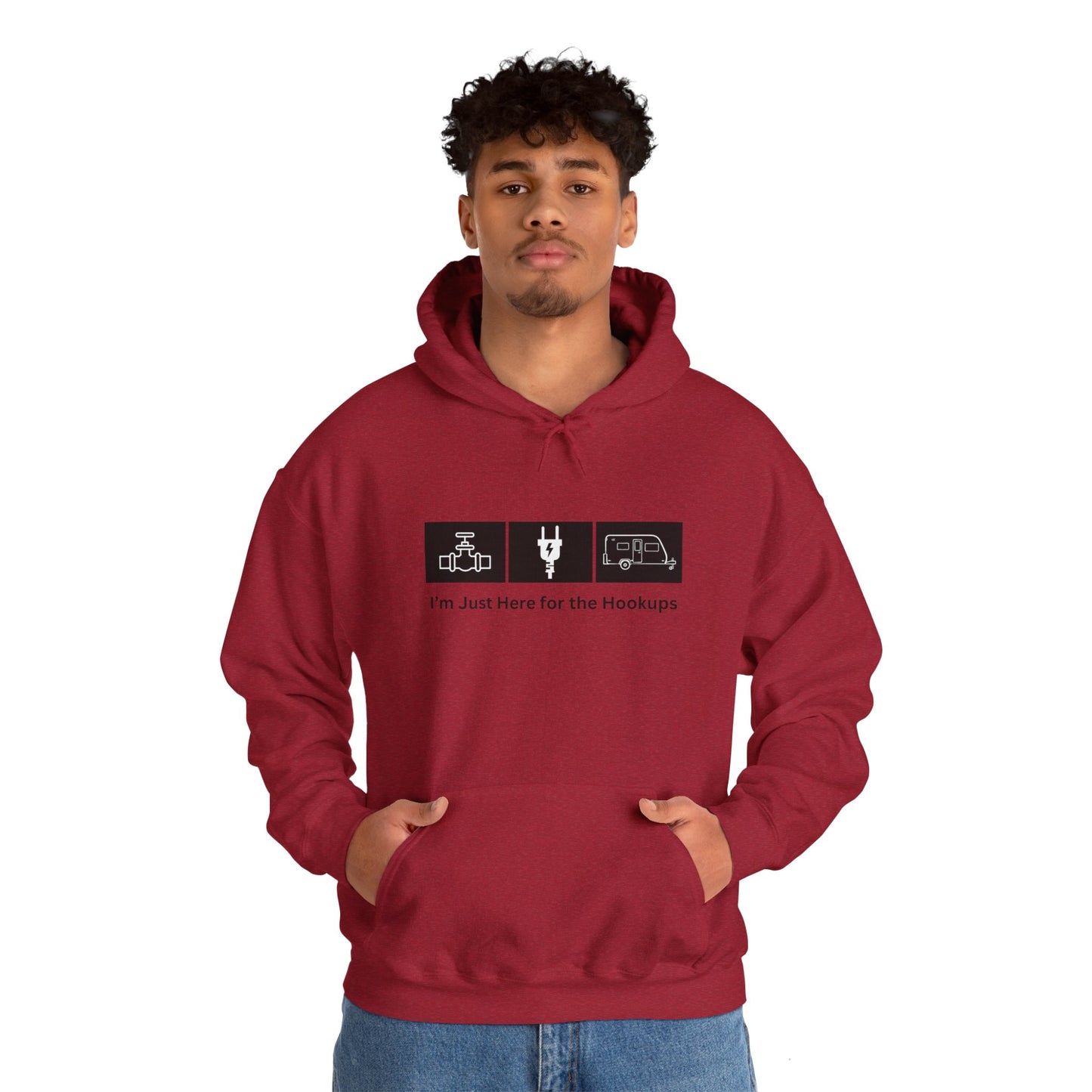 I'm Just Here for the Hookups Hoodie