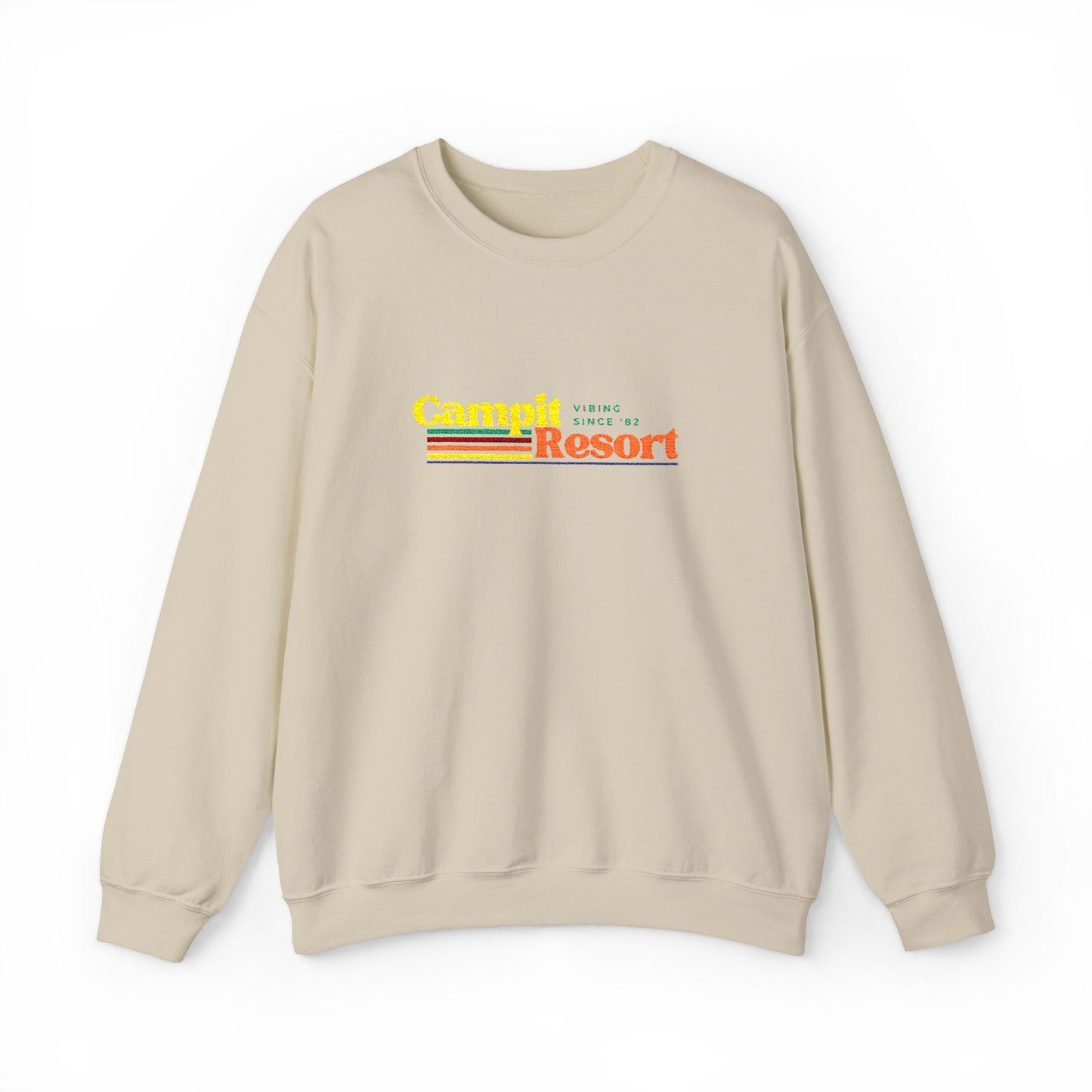 Vintage Campit Logo Crewneck Sweatshirt