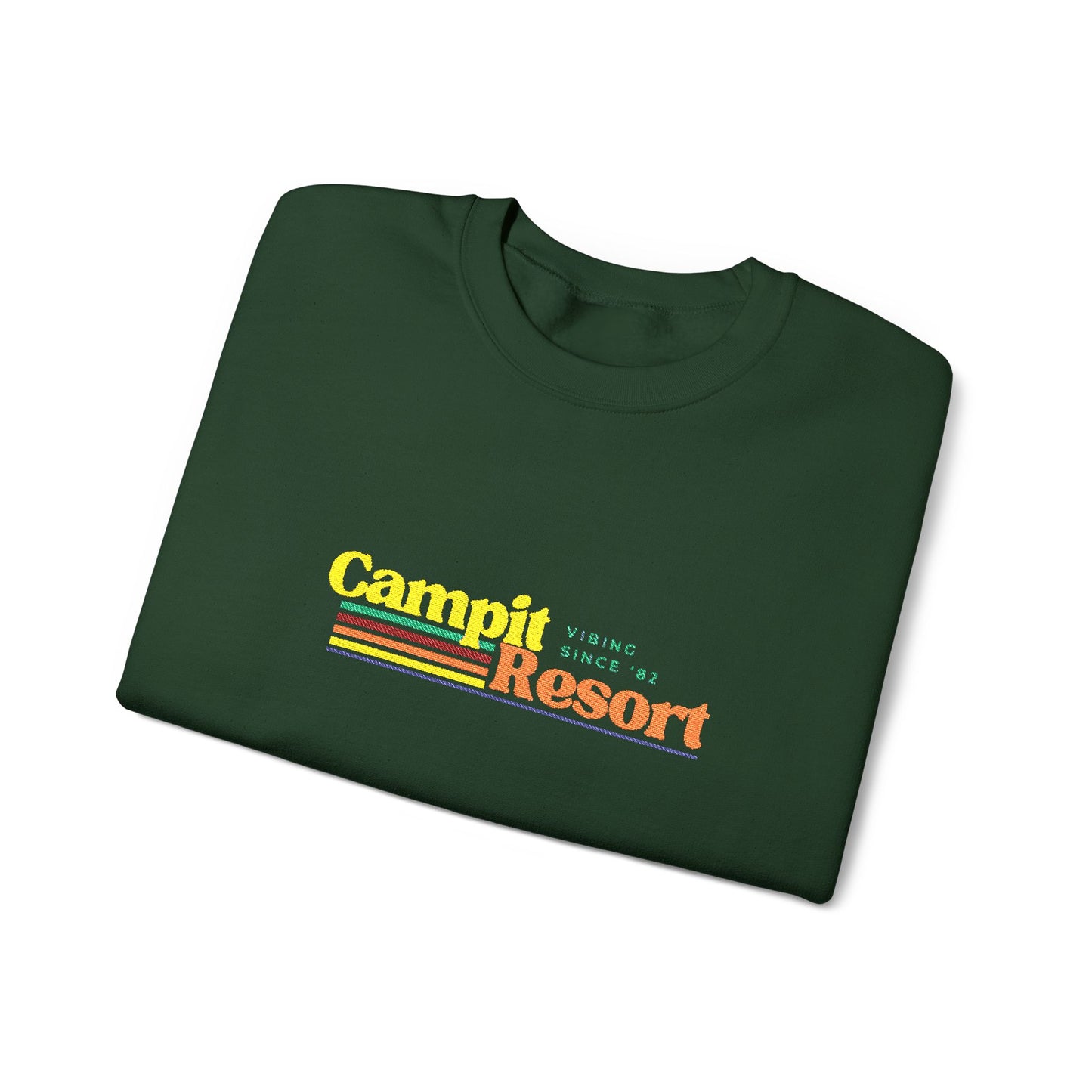 Vintage Campit Logo Crewneck Sweatshirt