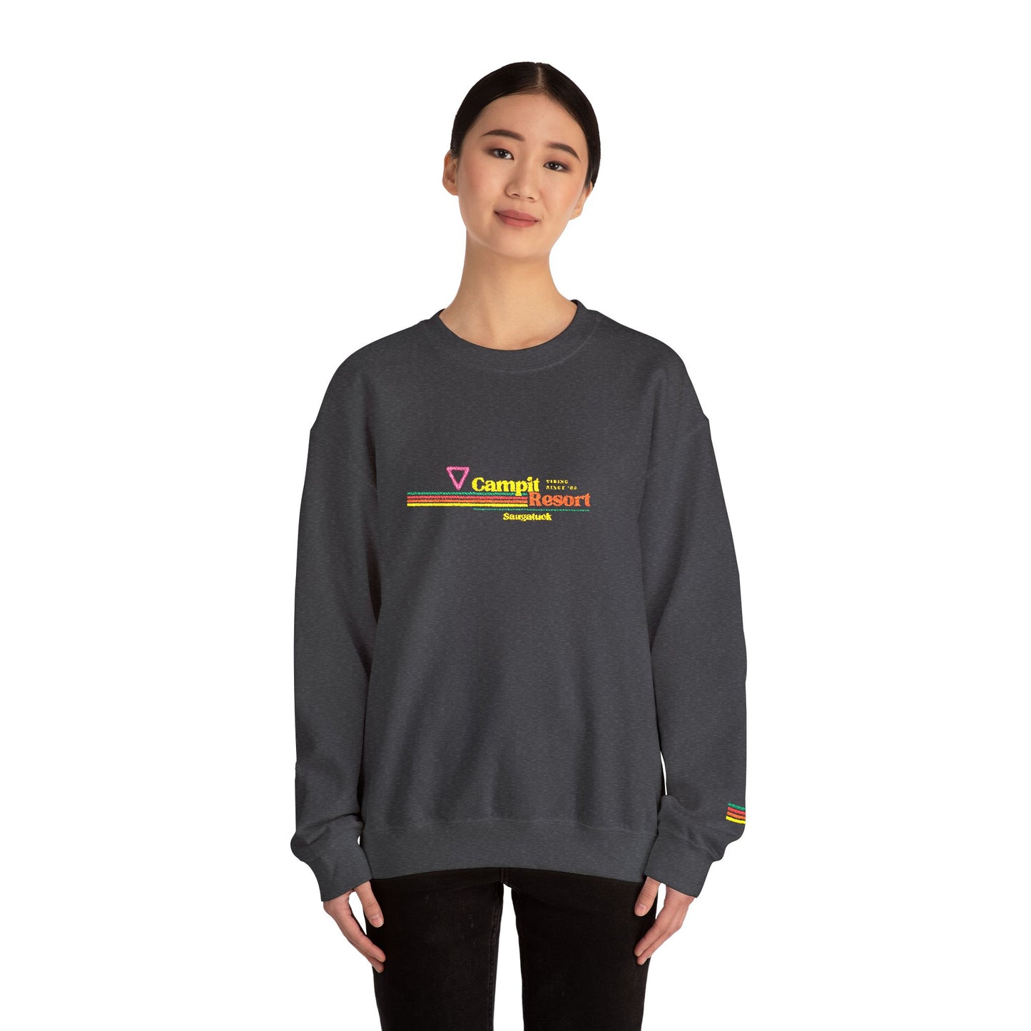 Campit Vintage Stripe Crew