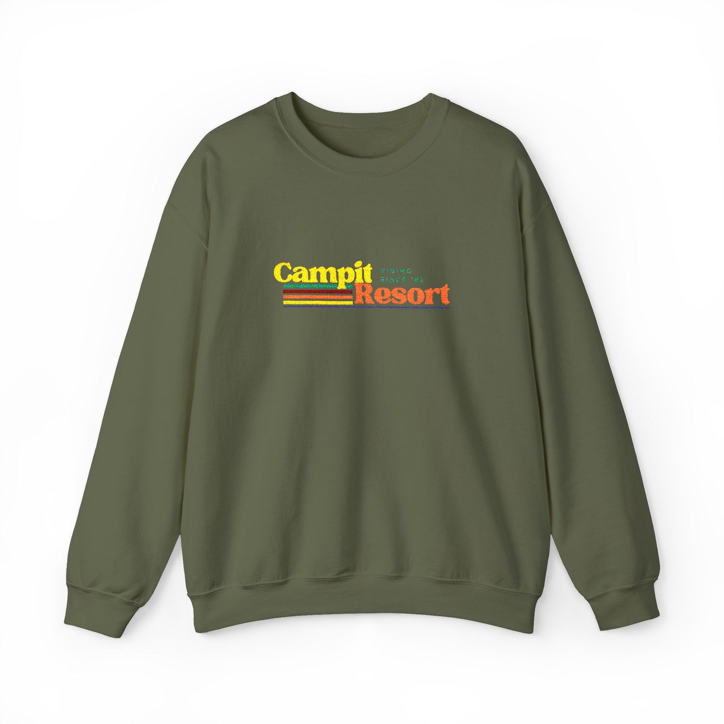 Vintage Campit Logo Crewneck Sweatshirt