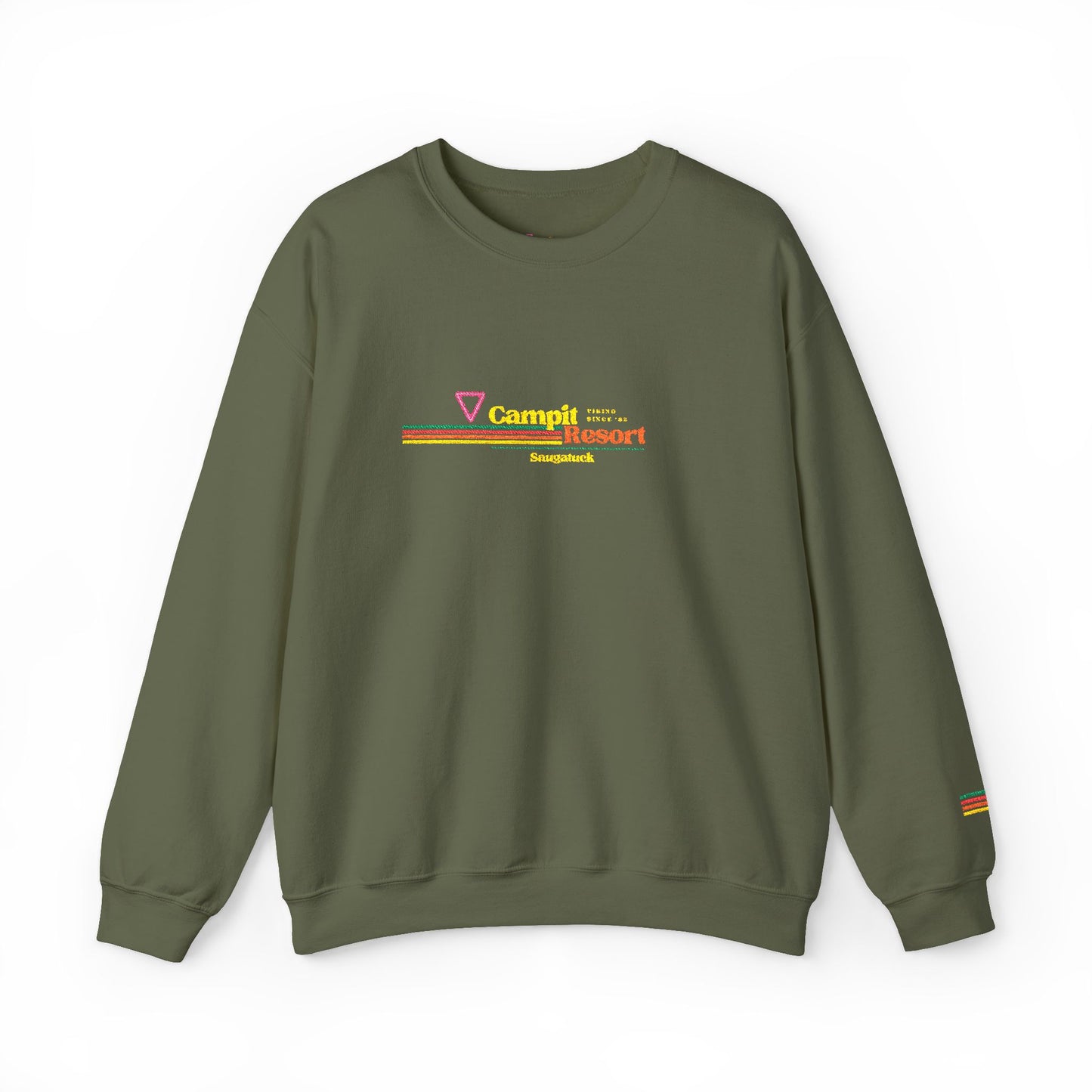 Campit Vintage Stripe Crew