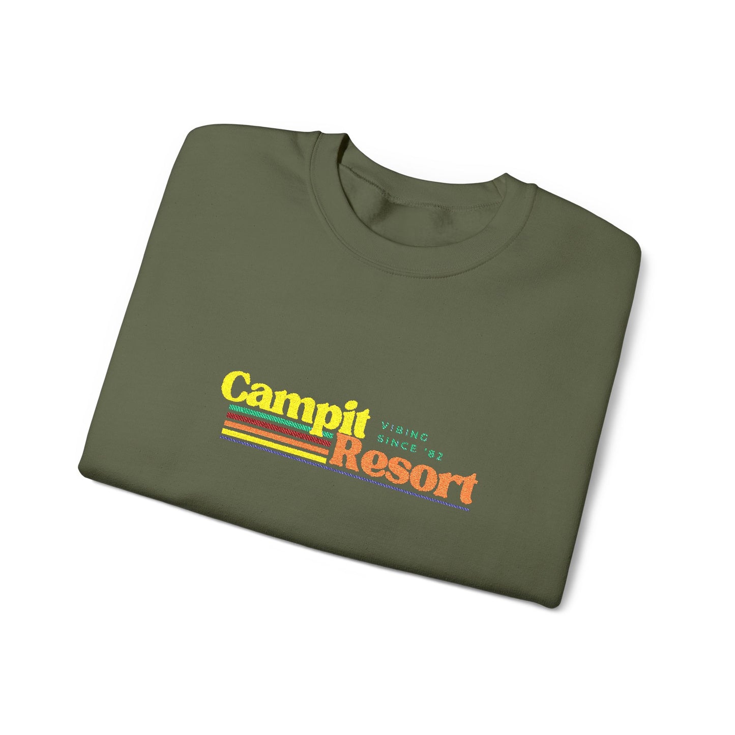 Vintage Campit Logo Crewneck Sweatshirt