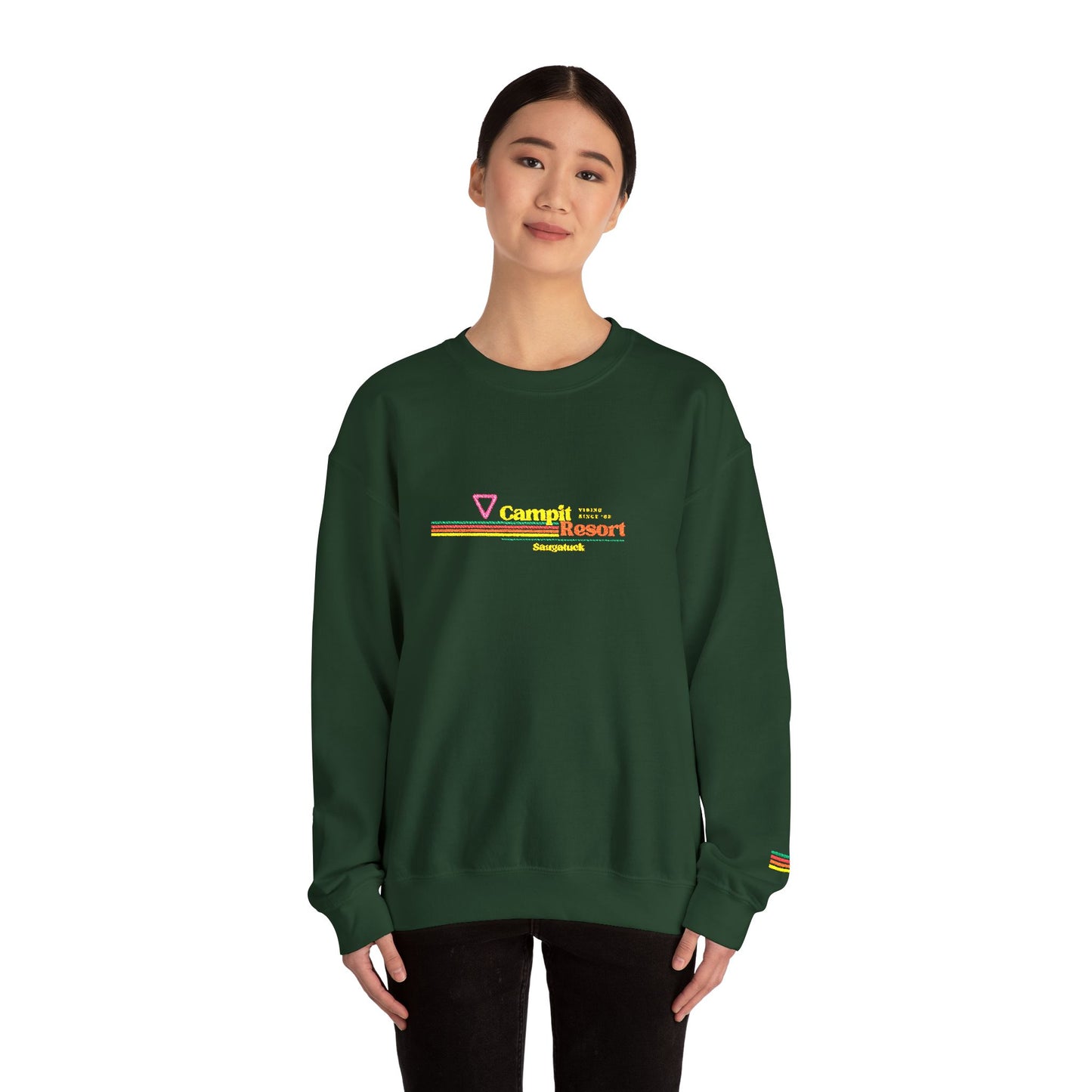 Campit Vintage Stripe Crew