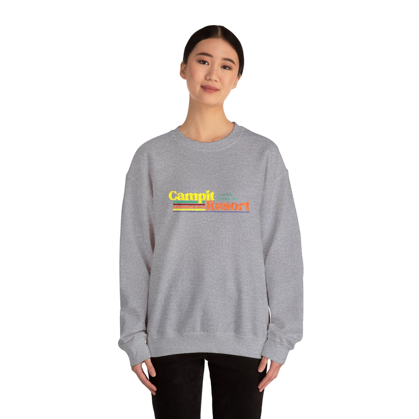Vintage Campit Logo Crewneck Sweatshirt