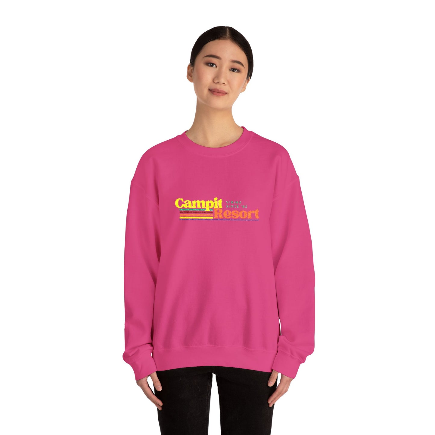 Vintage Campit Logo Crewneck Sweatshirt