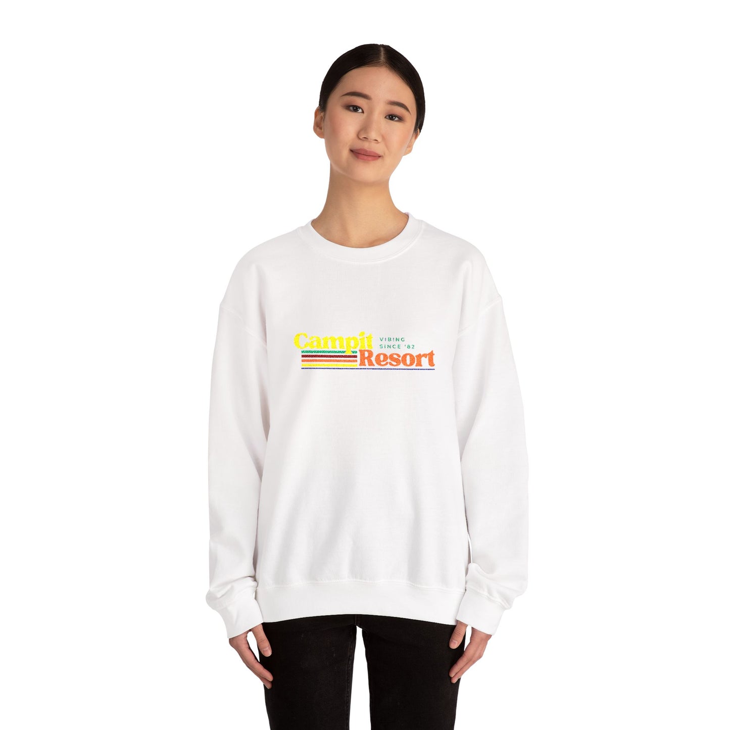 Vintage Campit Logo Crewneck Sweatshirt