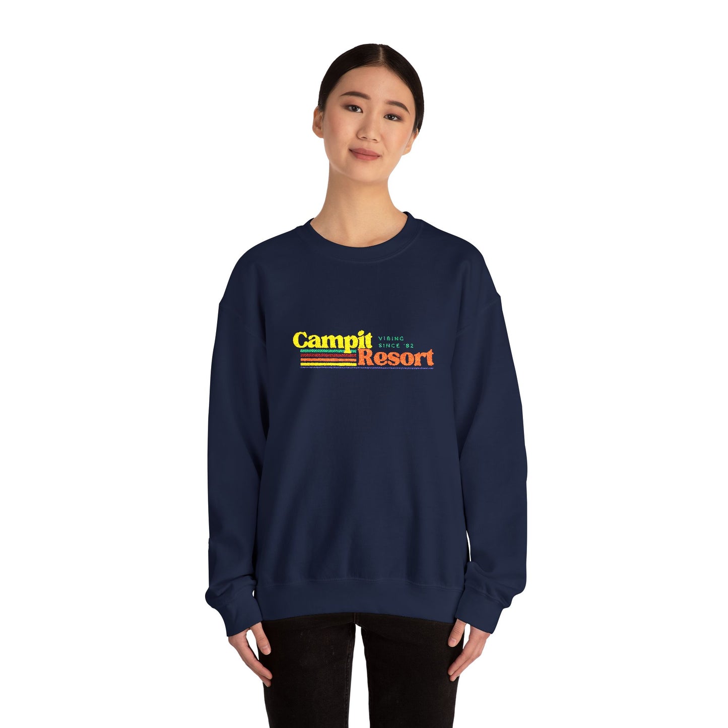 Vintage Campit Logo Crewneck Sweatshirt