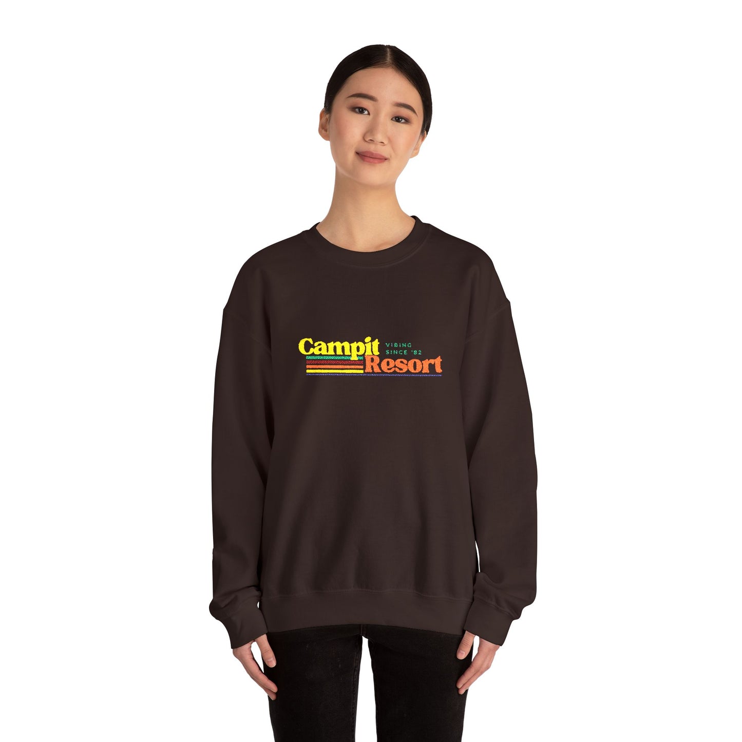 Vintage Campit Logo Crewneck Sweatshirt