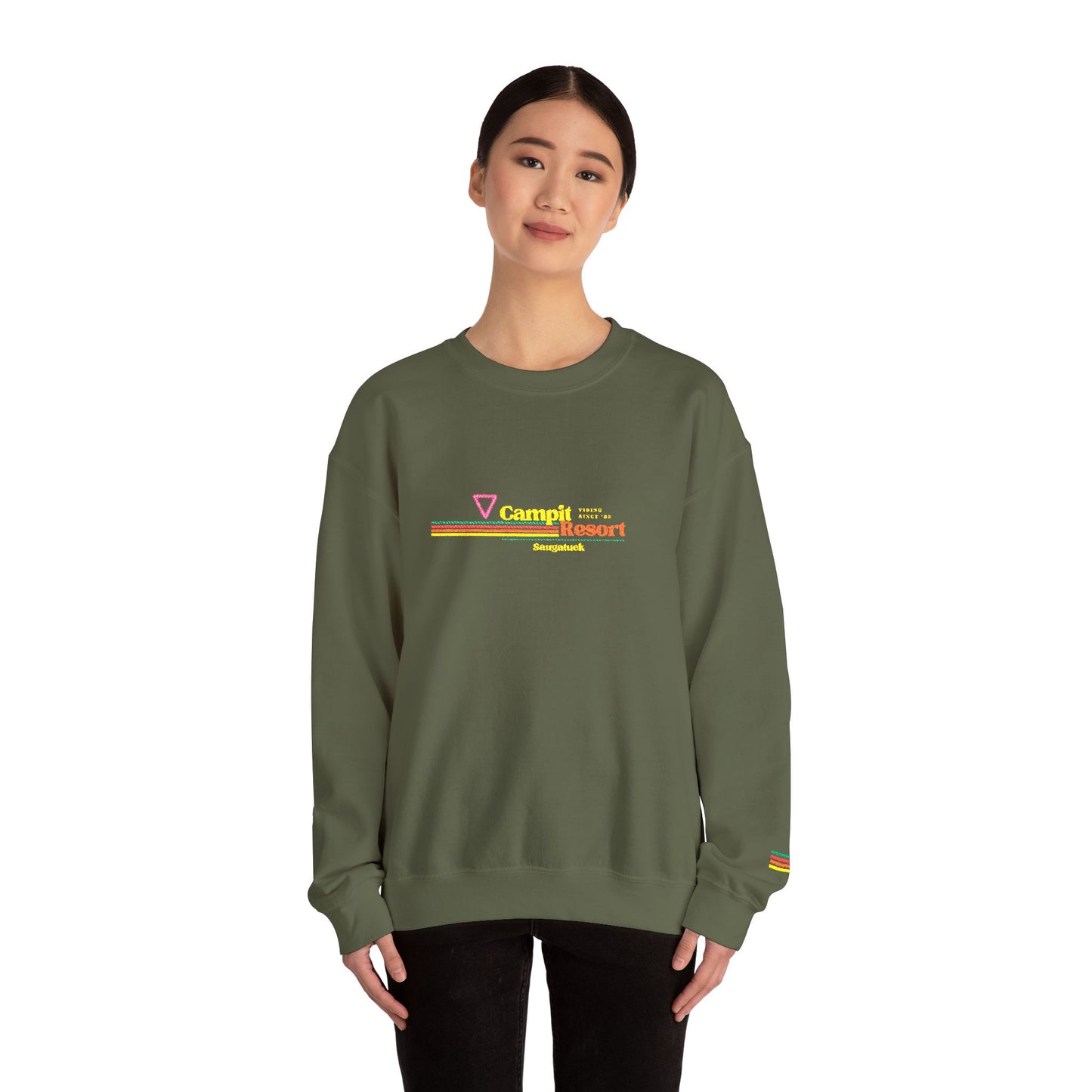 Campit Vintage Stripe Crew