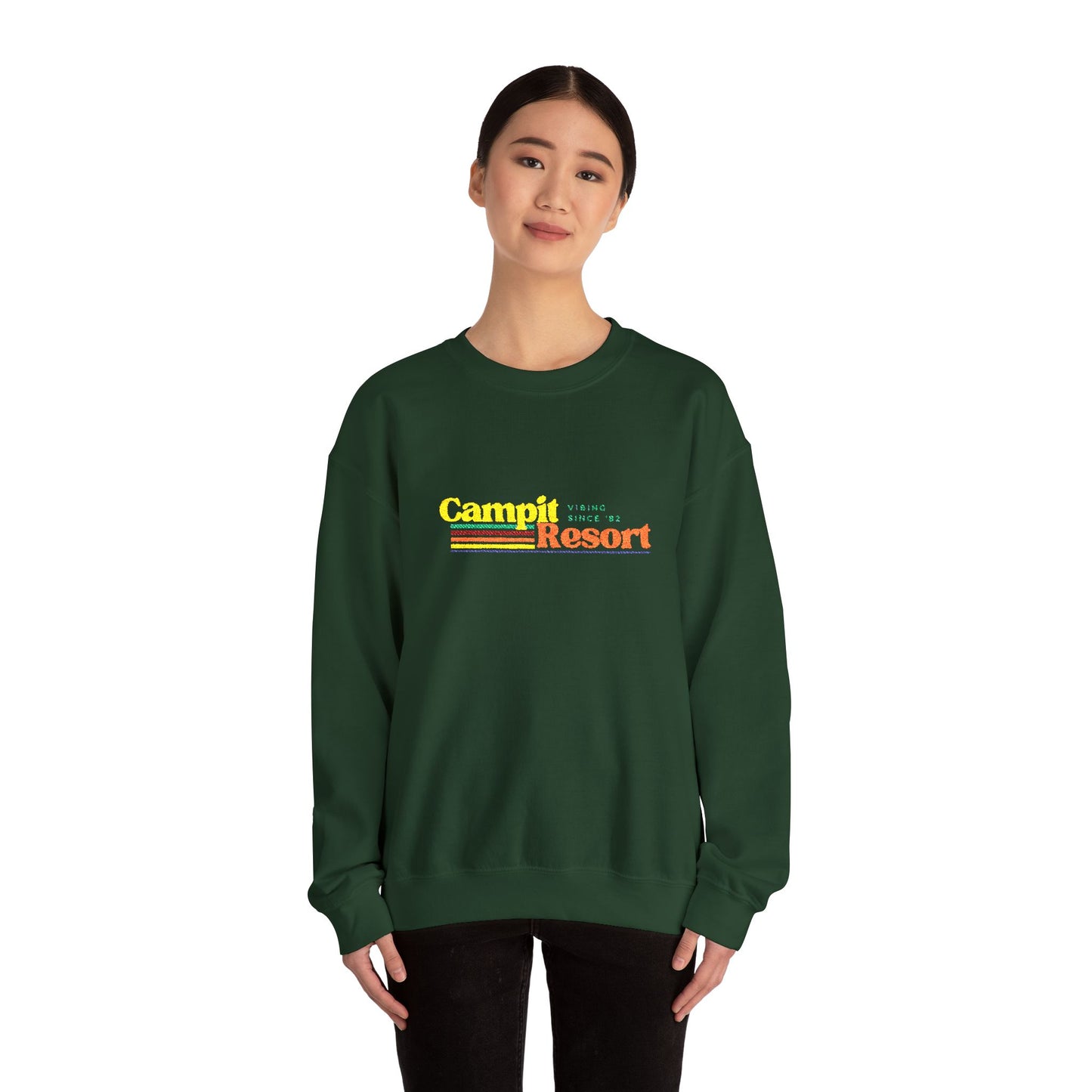 Vintage Campit Logo Crewneck Sweatshirt