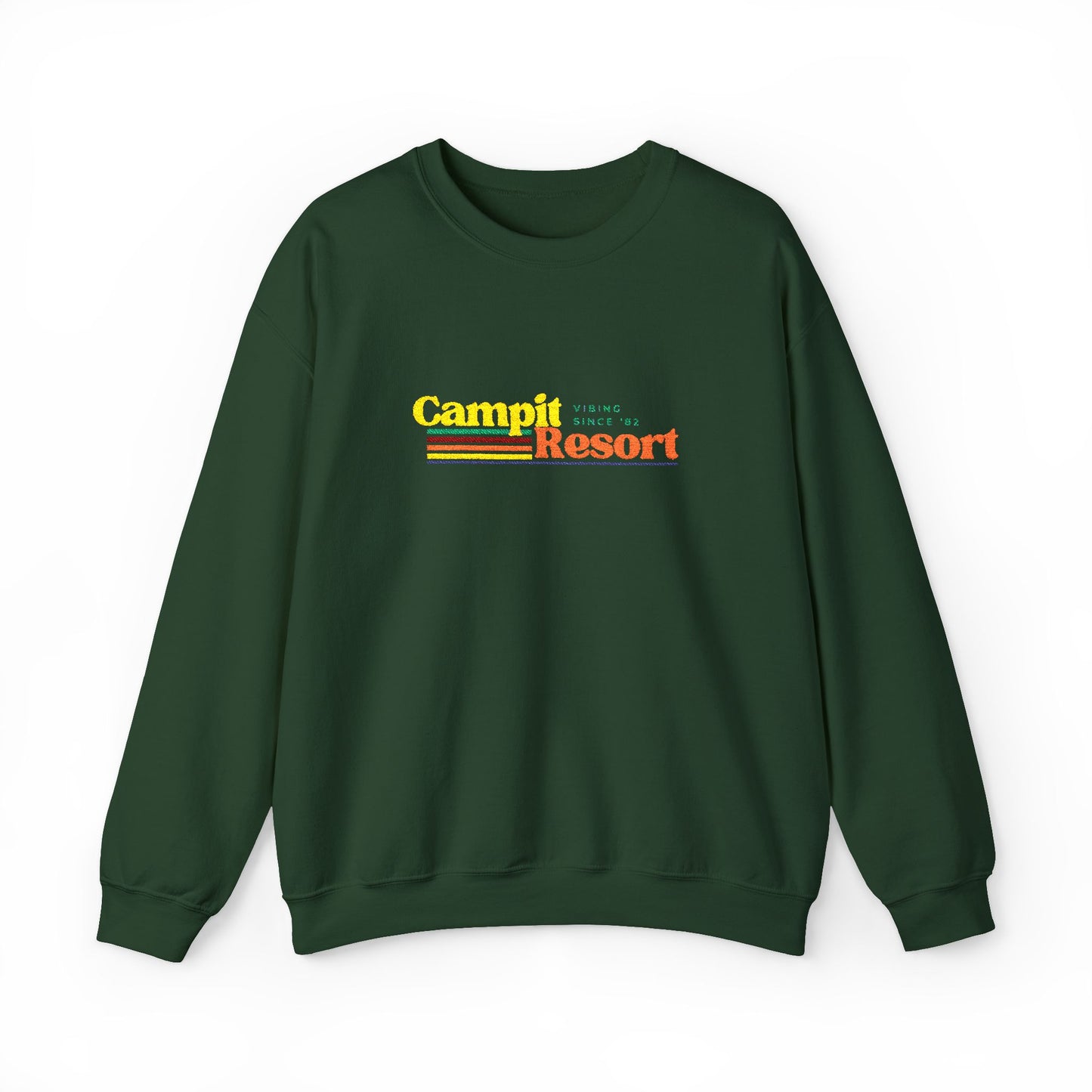 Vintage Campit Logo Crewneck Sweatshirt