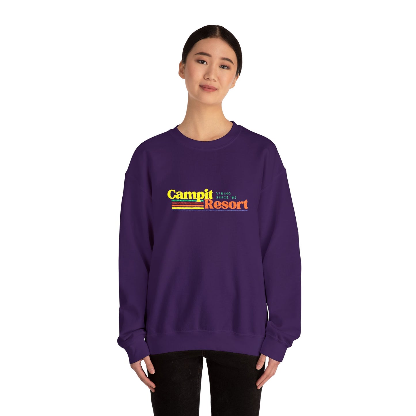 Vintage Campit Logo Crewneck Sweatshirt