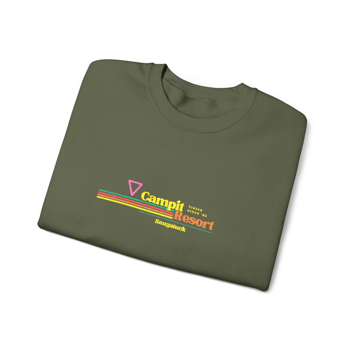 Campit Vintage Stripe Crew