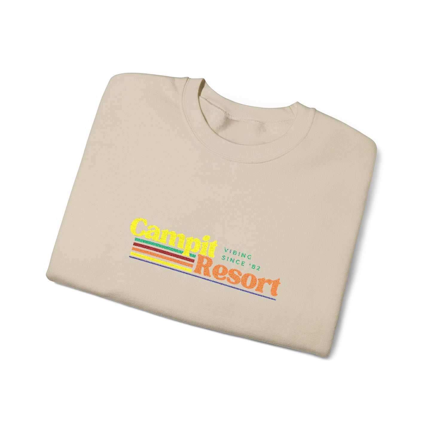 Vintage Campit Logo Crewneck Sweatshirt