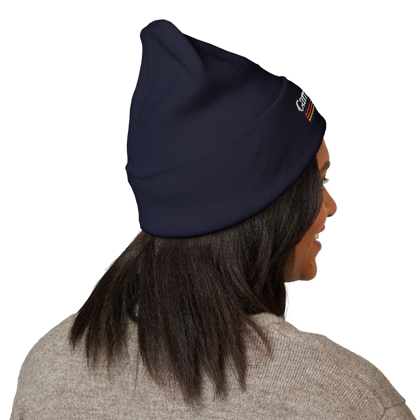 Classic Beanie with Vintage Logo