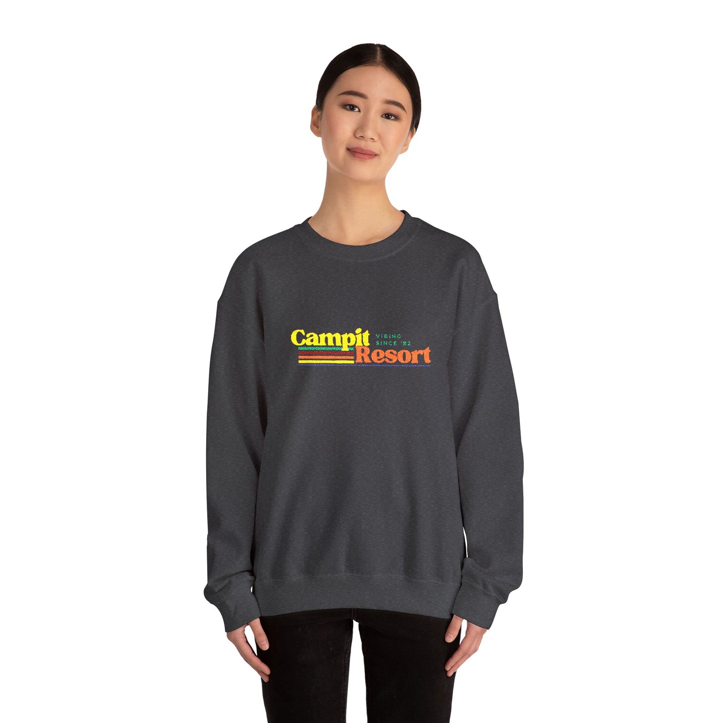 Vintage Campit Logo Crewneck Sweatshirt