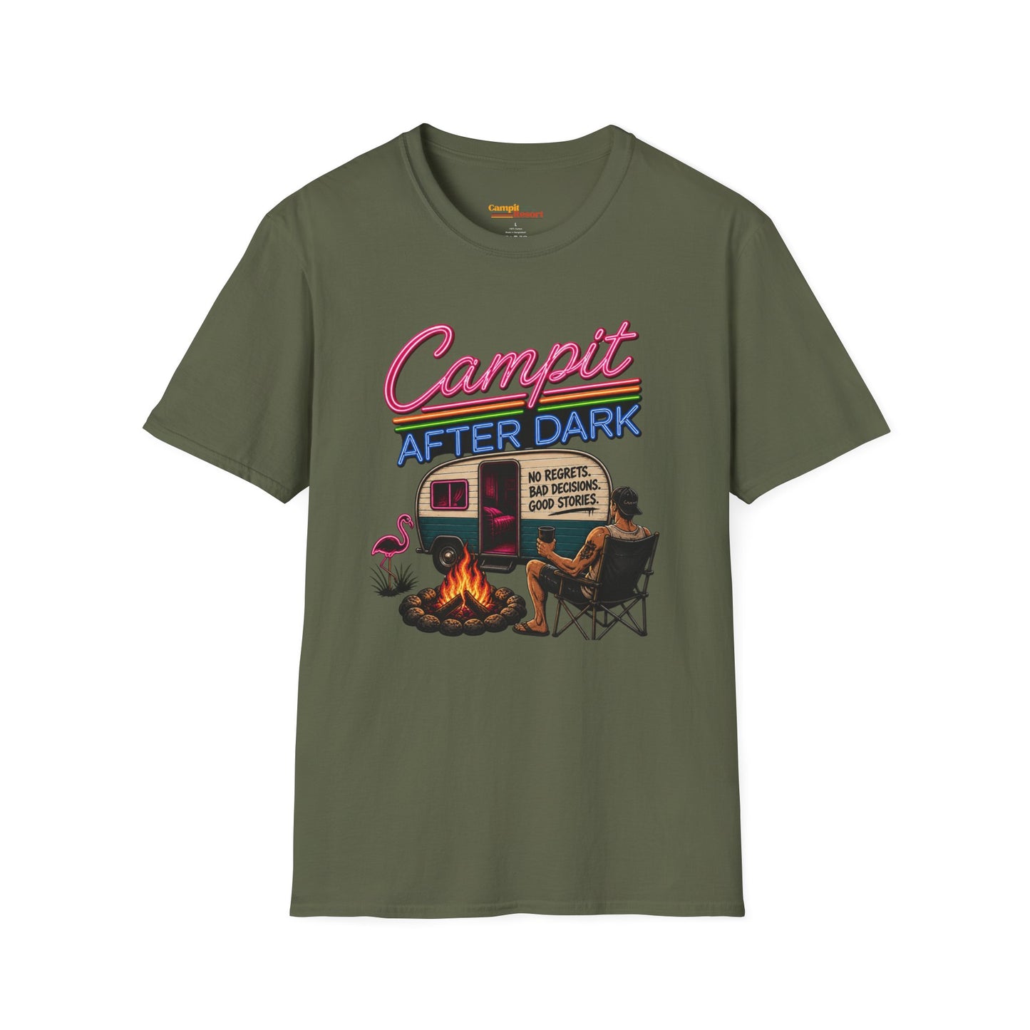 Campit After Dark Bad Decisions T-Shirt